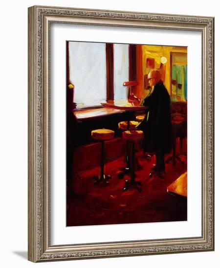 Tram Station Cafe, London-Pam Ingalls-Framed Giclee Print