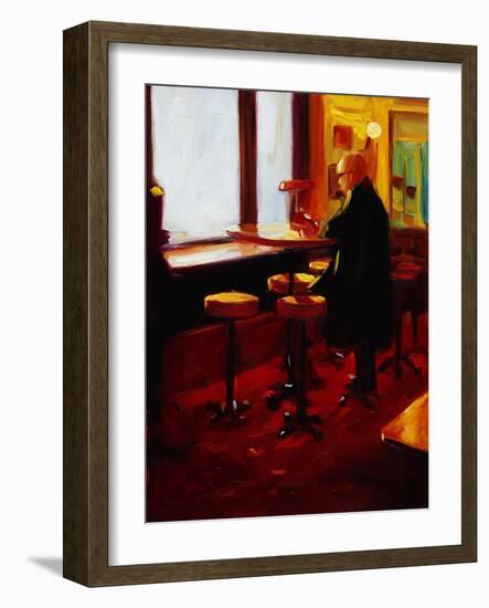 Tram Station Cafe, London-Pam Ingalls-Framed Giclee Print