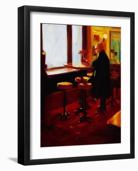 Tram Station Cafe, London-Pam Ingalls-Framed Giclee Print