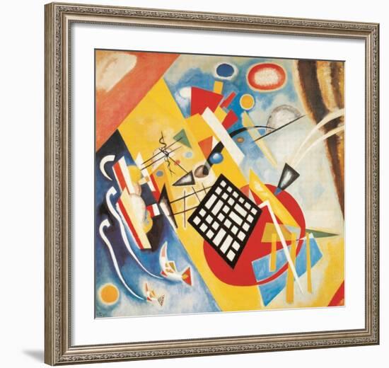 Trame Noire, c.1922-Wassily Kandinsky-Framed Art Print