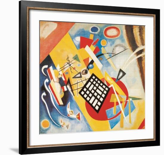 Trame Noire, c.1922-Wassily Kandinsky-Framed Art Print