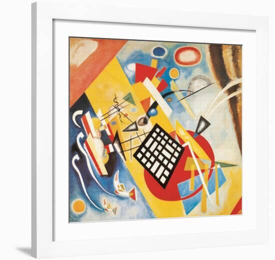 Trame Noire, c.1922-Wassily Kandinsky-Framed Art Print