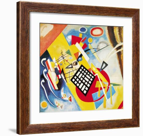 Trame Noire, c.1922-Wassily Kandinsky-Framed Art Print