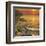 Tramonto sul Mediterraneo-Adriano Galasso-Framed Art Print