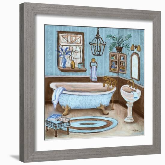 Tranquil Bath I-Todd Williams-Framed Art Print