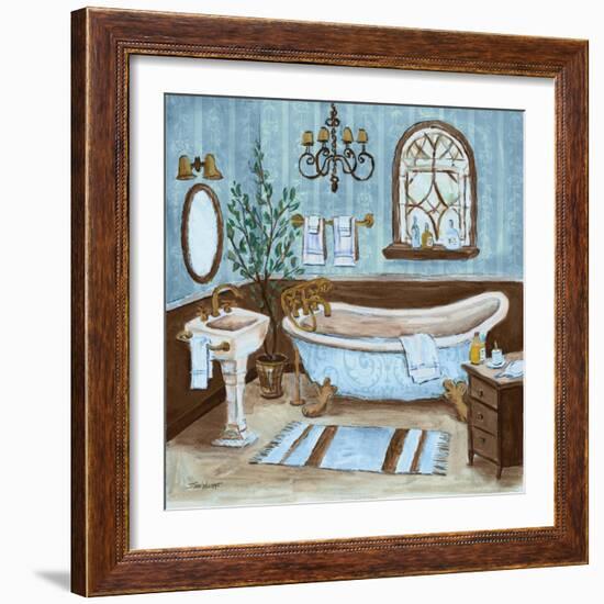 Tranquil Bath II-Todd Williams-Framed Art Print