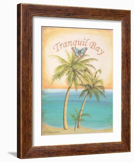 Tranquil Bay-Gwendolyn Babbitt-Framed Art Print