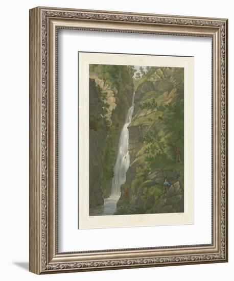 Tranquil Cascade II-MELLING-Framed Art Print