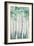 Tranquil Green Forest II-Luna Mavis-Framed Art Print
