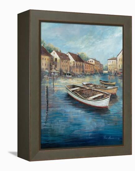 Tranquil Harbor I-Ruane Manning-Framed Stretched Canvas