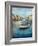 Tranquil Harbor II-Ruane Manning-Framed Art Print