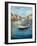 Tranquil Harbor II-Ruane Manning-Framed Art Print