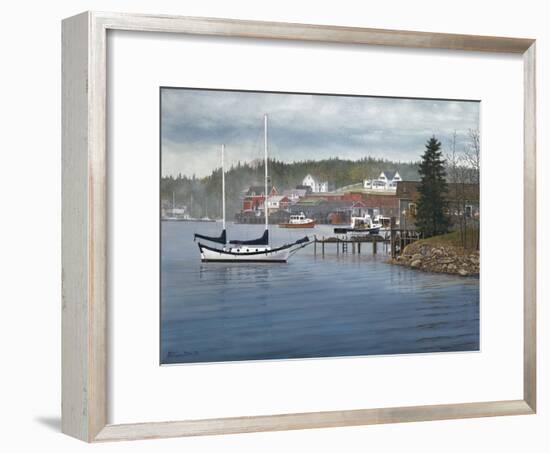 Tranquil Harbor-David Knowlton-Framed Giclee Print