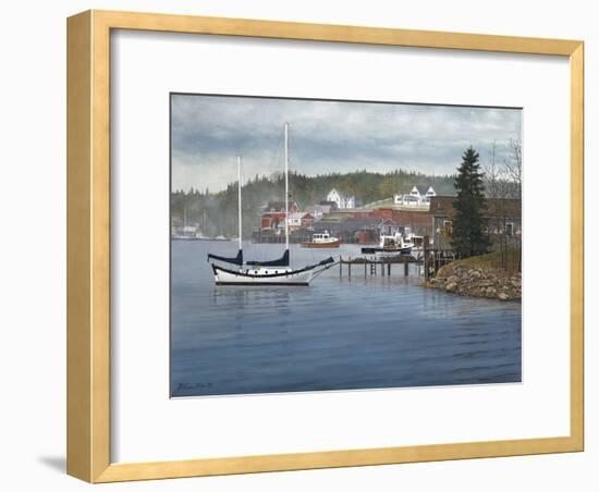 Tranquil Harbor-David Knowlton-Framed Giclee Print