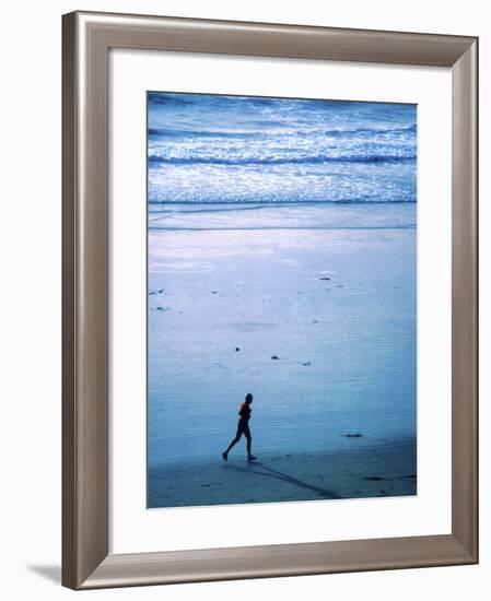 Tranquil Jog-null-Framed Photographic Print