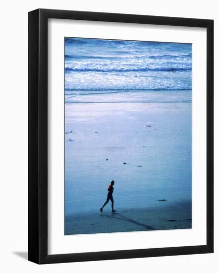 Tranquil Jog-null-Framed Photographic Print