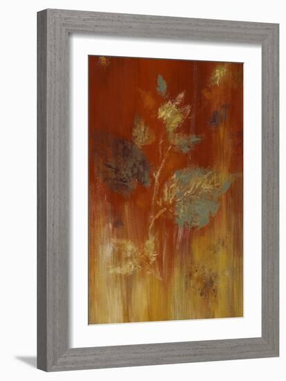 Tranquil Landscape I (Reds)-Lanie Loreth-Framed Art Print