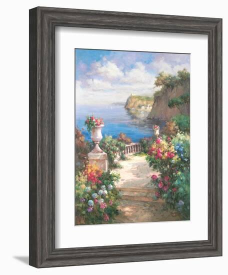 Tranquil Overlook-James Reed-Framed Art Print