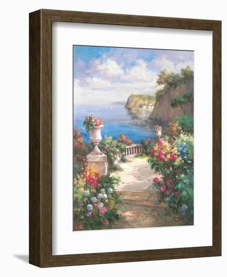 Tranquil Overlook-James Reed-Framed Art Print