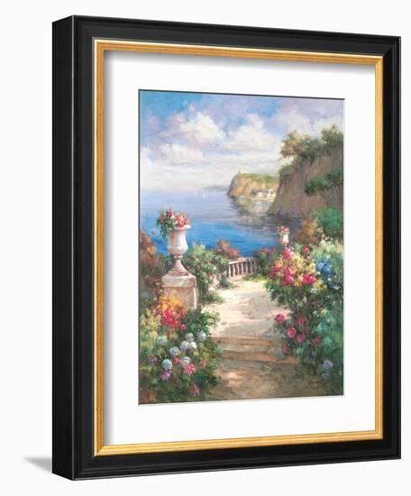 Tranquil Overlook-James Reed-Framed Art Print