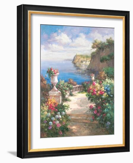 Tranquil Overlook-James Reed-Framed Art Print