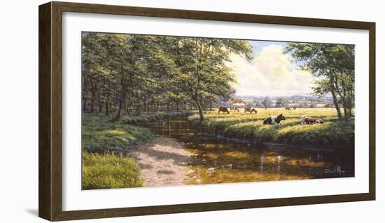 Tranquil Pasture-David Morgan-Framed Giclee Print