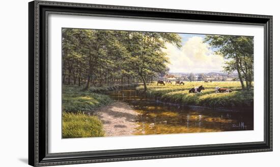 Tranquil Pasture-David Morgan-Framed Giclee Print