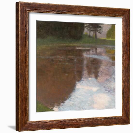 Tranquil Pond, 1899-Gustav Klimt-Framed Giclee Print