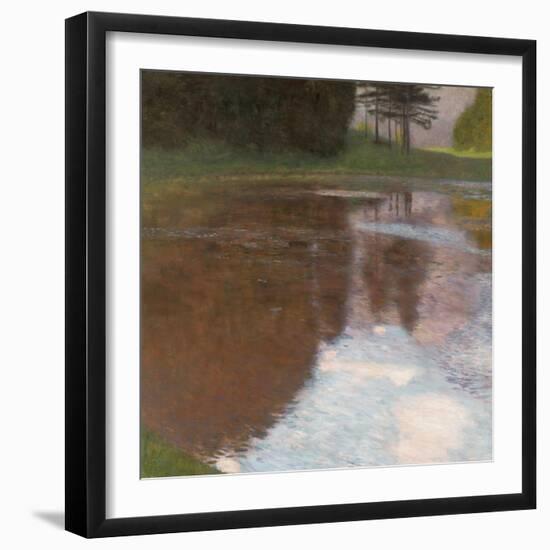 Tranquil Pond, 1899-Gustav Klimt-Framed Giclee Print