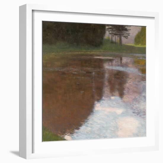 Tranquil Pond, 1899-Gustav Klimt-Framed Giclee Print