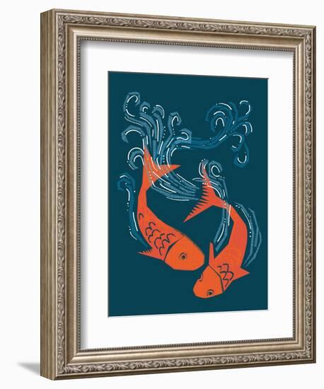 Tranquil Pond-null-Framed Giclee Print