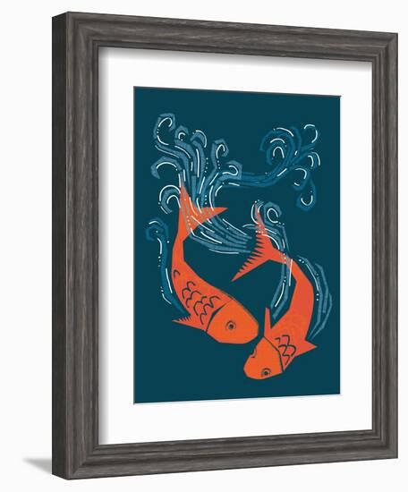 Tranquil Pond-null-Framed Giclee Print