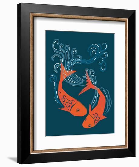 Tranquil Pond-null-Framed Giclee Print