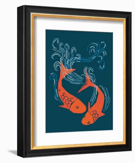 Tranquil Pond-null-Framed Giclee Print