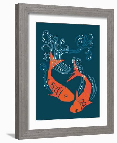 Tranquil Pond-null-Framed Giclee Print