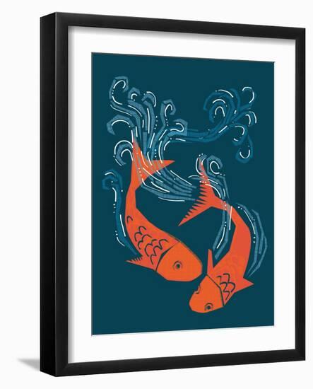 Tranquil Pond-null-Framed Giclee Print