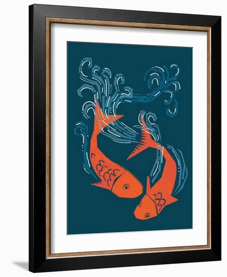 Tranquil Pond-null-Framed Giclee Print