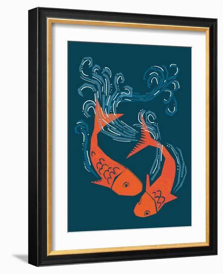 Tranquil Pond-null-Framed Giclee Print