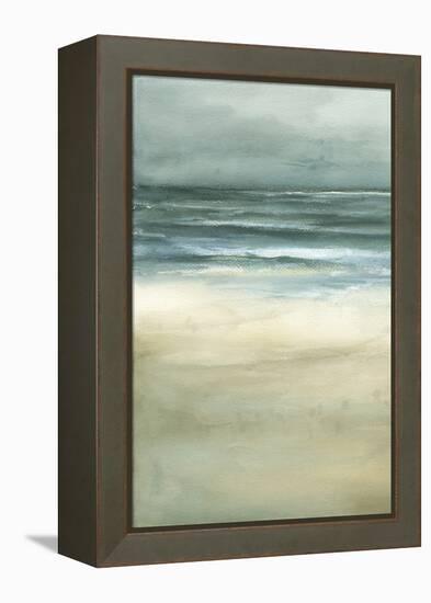 Tranquil Sea I-Jennifer Goldberger-Framed Stretched Canvas