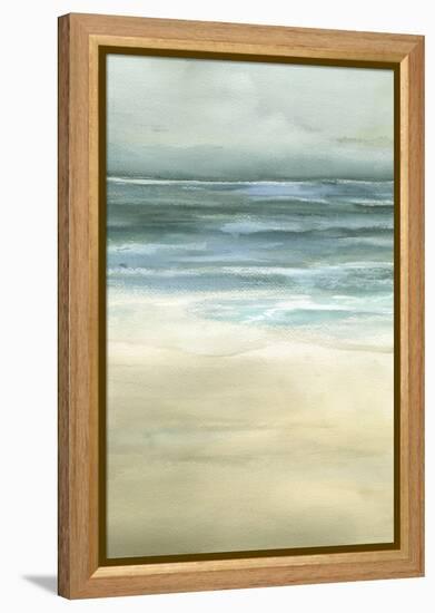 Tranquil Sea II-Jennifer Goldberger-Framed Stretched Canvas