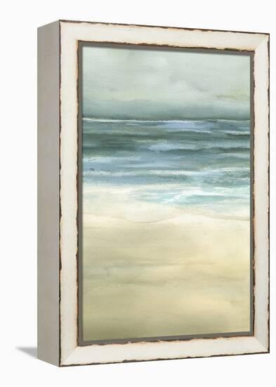 Tranquil Sea II-Jennifer Goldberger-Framed Stretched Canvas