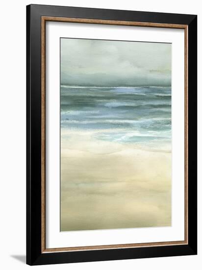 Tranquil Sea II-Jennifer Goldberger-Framed Premium Giclee Print