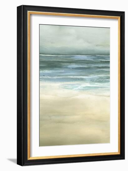 Tranquil Sea II-Jennifer Goldberger-Framed Premium Giclee Print