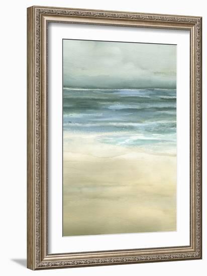 Tranquil Sea II-Jennifer Goldberger-Framed Art Print