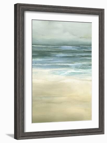 Tranquil Sea II-Jennifer Goldberger-Framed Art Print