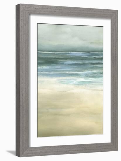 Tranquil Sea II-Jennifer Goldberger-Framed Art Print