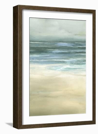 Tranquil Sea II-Jennifer Goldberger-Framed Art Print