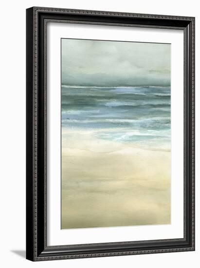 Tranquil Sea II-Jennifer Goldberger-Framed Art Print