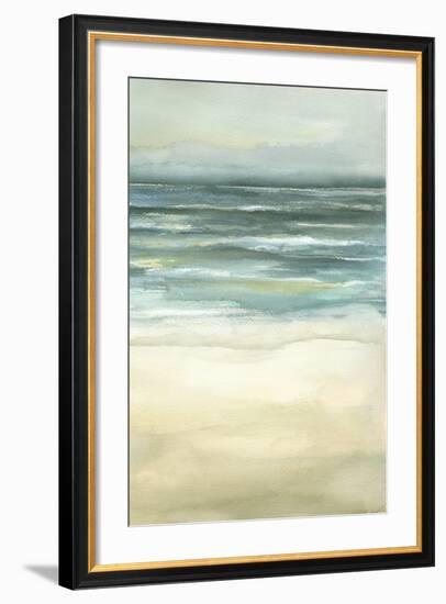 Tranquil Sea III-Jennifer Goldberger-Framed Art Print