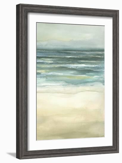 Tranquil Sea III-Jennifer Goldberger-Framed Art Print